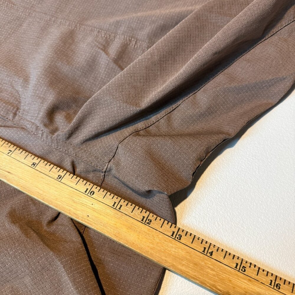 Duluth Trading Women 16 Convertible Hiking Pant Brown Roll Up Outdoor Camping - Picture 6 of 9